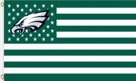 Philadelphia Eagles Star Flag 3X5 Ft Polyester Banner USA 90x150cm
