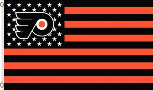 Philadelphia Flyers Star Flag 3X5Ft Polyester Digital Print Banner USA