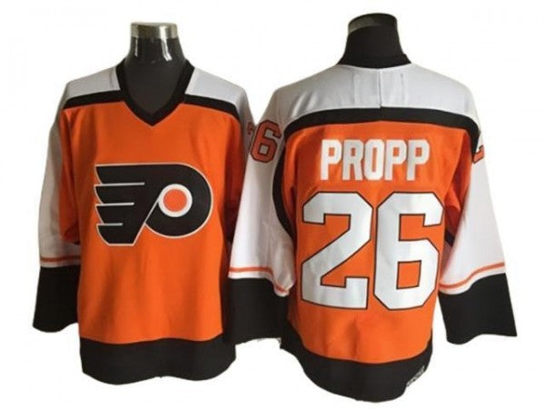 Philadelphia Flyers #26 Brian Propp Vintage CCM Jersey - White