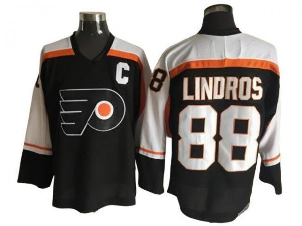 Philadelphia Flyers #88 Eric Lindros Vintage CCM Jersey - Black