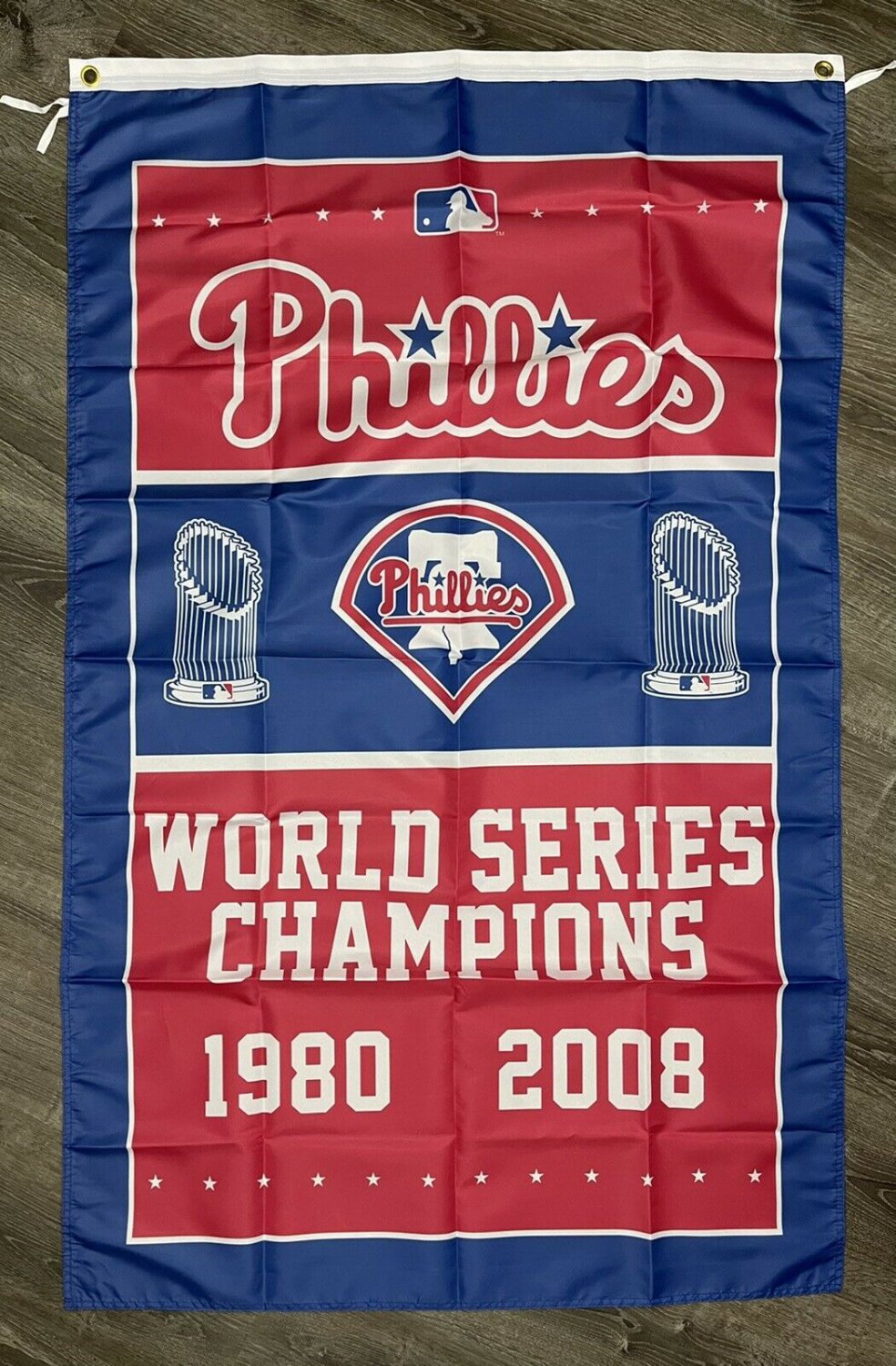 Philadelphia Phillies World Series Championship Flag 3x5 ft Sports Banner