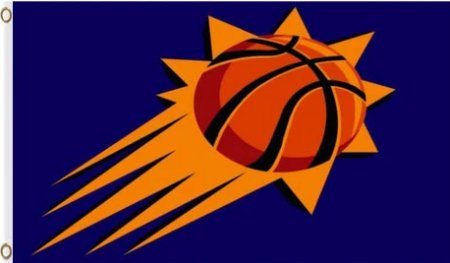 Phoenix Suns Custom US Flag 3X5Ft Polyester Banner USA Digital Print