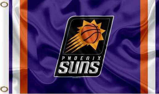 Phoenix Suns Custom US Flag 3X5Ft Polyester Banner USA Digital Print