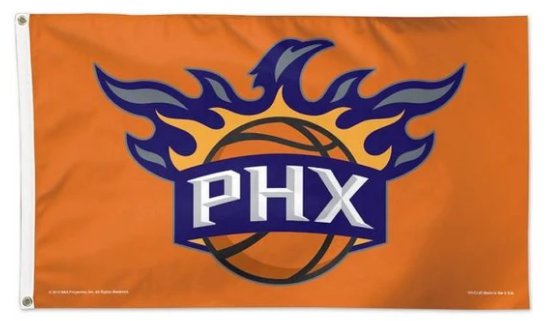 Phoenix Suns Team US Flag 3X5Ft Polyester Banner USA Digital Print