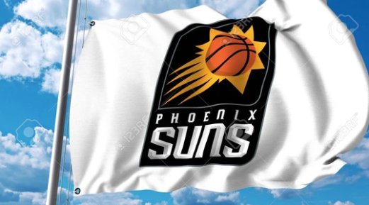 Phoenix Suns White Flag 3X5Ft Polyester Banner USA Digital Print