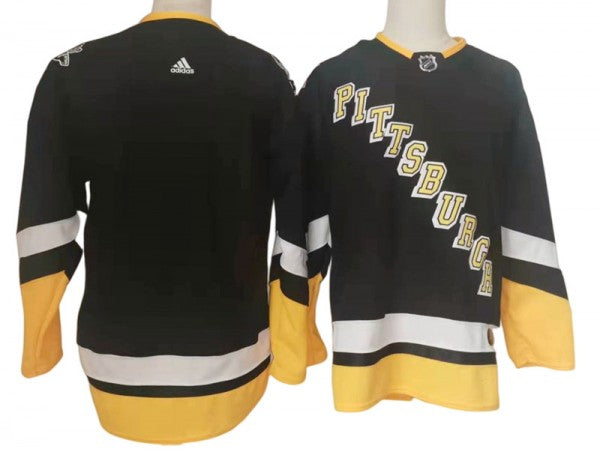 Pittsburgh Penguins 2021&22 Alternate Blank Jersey - Black
