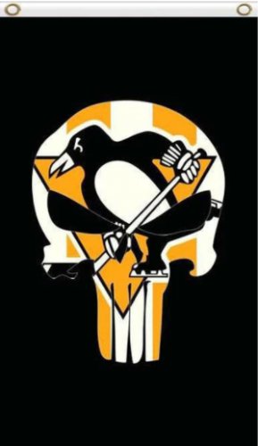 Pittsburgh Penguins Team Flag 3X5Ft Polyester Digital Print Banner USA