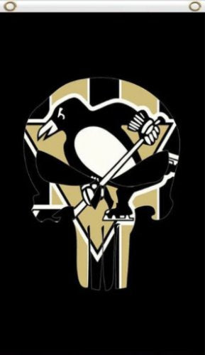 Pittsburgh Penguins Team US Flag 3X5Ft Polyester Digital Print Banner USA