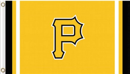 Pittsburgh Pirates Custom Flag 3X5Ft Banner USA Polyester with Brass Grommets