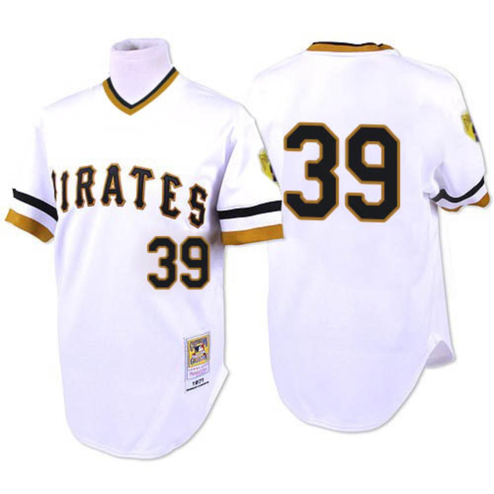 Pittsburgh Pirates Dave Parker White 1971 Throwback Pullover Jersey