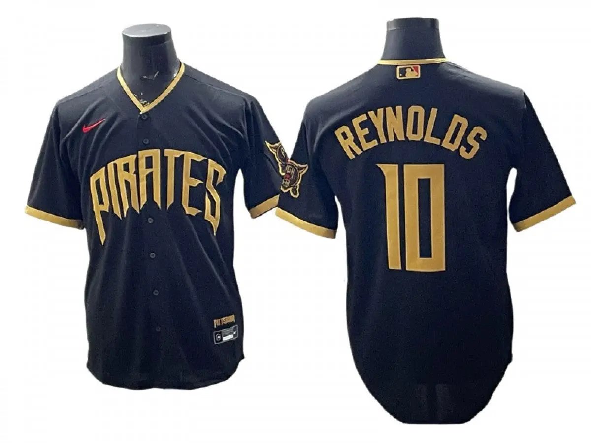 Pittsburgh Pirates #10 Bryan Reynolds 2026 City Connect Limited Jersey - Black