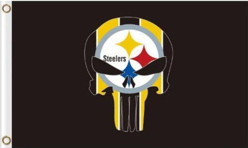 Pittsburgh Steelers Digital Flag 3X5 Ft Polyester Banner USA 90x150cm