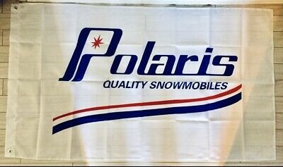 Polaris RZR Racing White Flag 3X5 Ft Polyester Banner USA 90x150cm