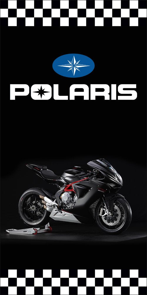 Polaris Vertical Flag 3X5 Ft Polyester Banner USA 90x150cm