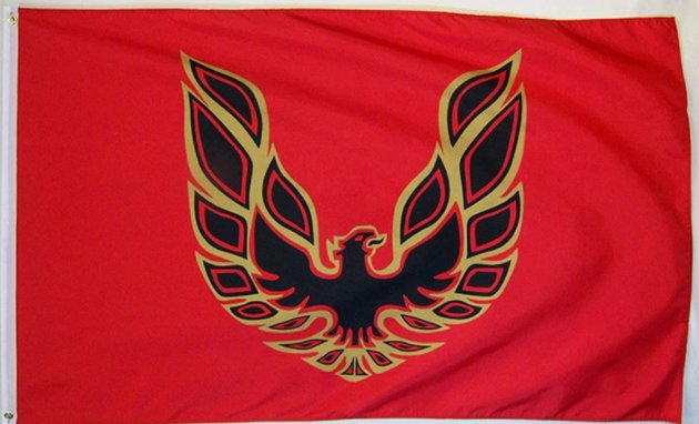 Pontiac FireBird Flag 3X5 Ft Polyester Banner USA 90x150cm