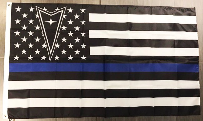 Pontiac USA Flag 3X5 Ft Polyester Banner USA 90x150cm