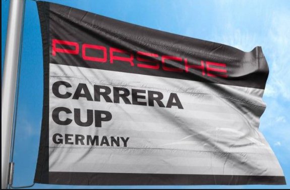 Porsche Flag Carrera Cup Germany - 2000 - 3X5 Ft Polyester Banner USA 90x150cm