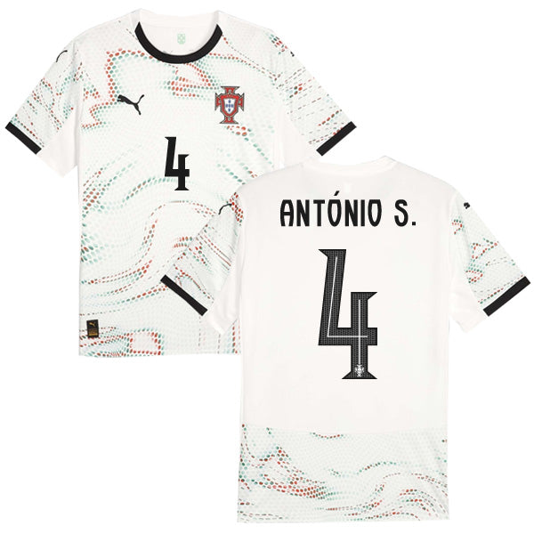 Portugal 2025 Away Antonio S. #4 Jersey