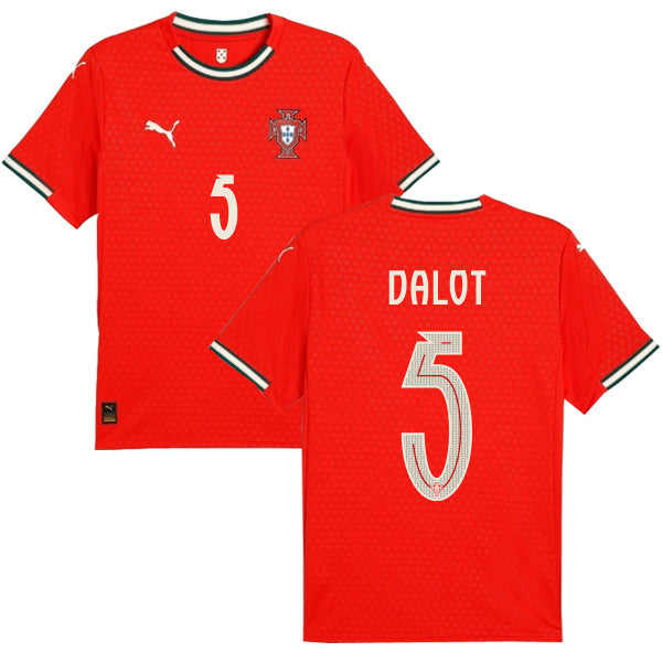 Portugal 2025 Home Dalot #5 Jersey