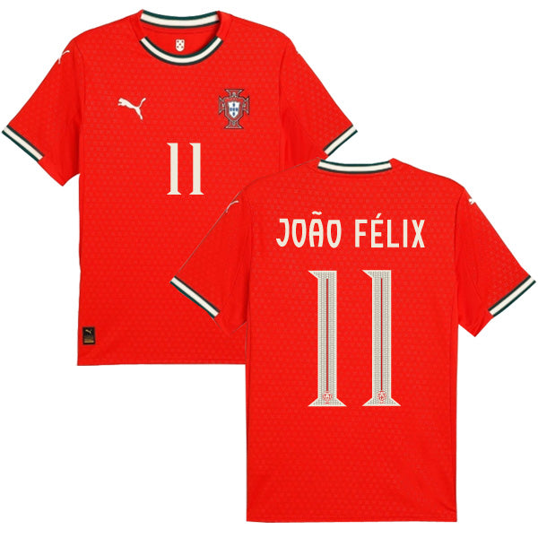 Portugal 2025 Home Joao Félix #11 Jersey