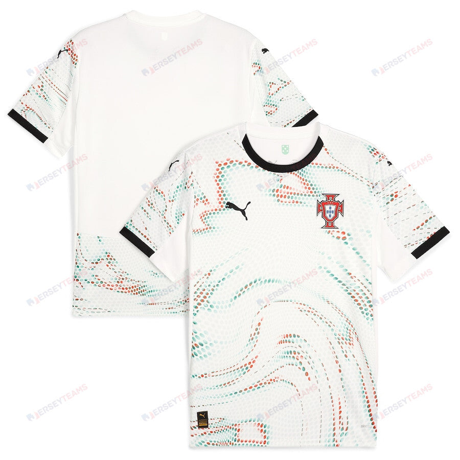 Portugal National Team 2025-26 Away Men Jersey – White