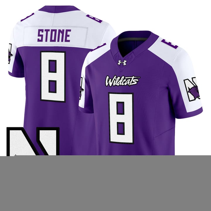 Preston Stone Jersey #8 Northwestern Wildcats Honoring 95 Vapor Limited Stitched