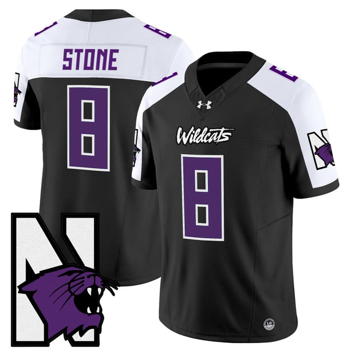 Preston Stone Jersey #8 Northwestern Wildcats Honoring 95 Vapor Limited Stitched