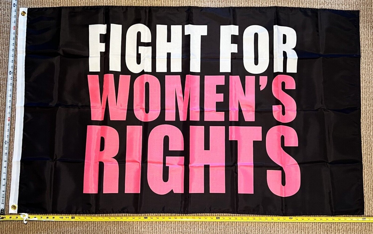 Pro Women Pro Choice Flag Fight For Woman's Right BP USA Sign 3x5