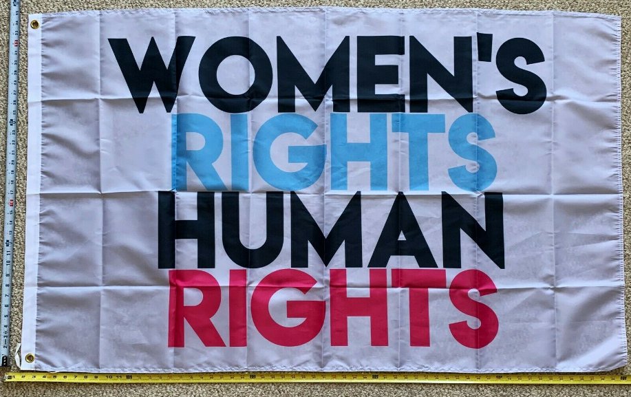 Pro Women Pro Choice Flag Human Rights Women Rights W USA Sign 3x5'