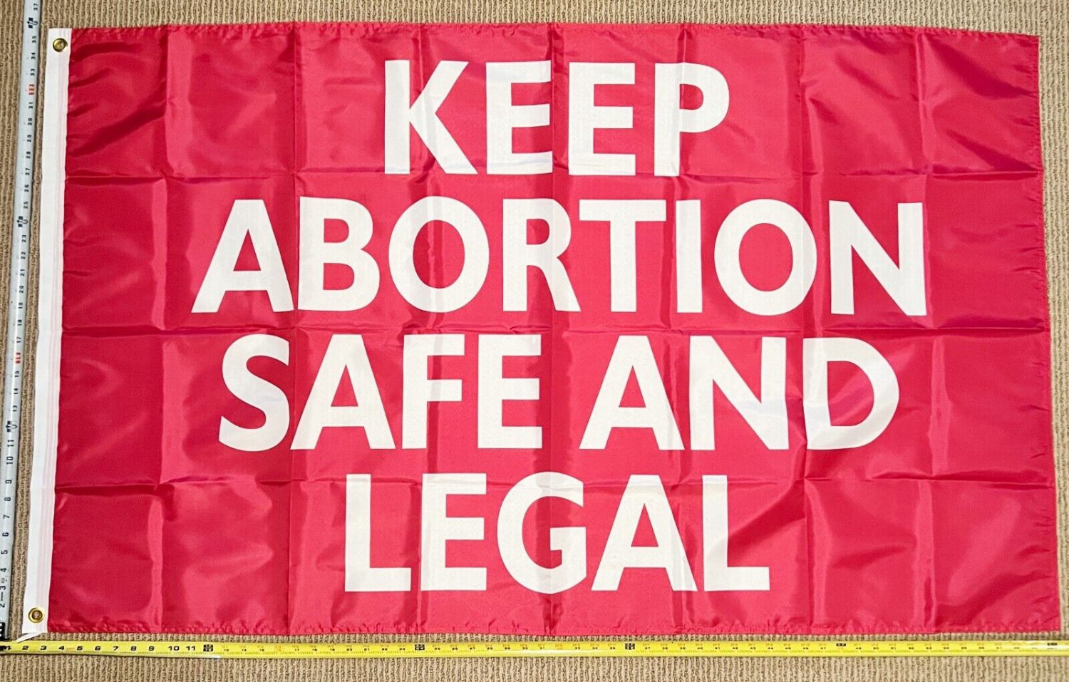 Pro Women Pro Choice Flag Keep Abortion Safe Legal P USA Sign 3x5