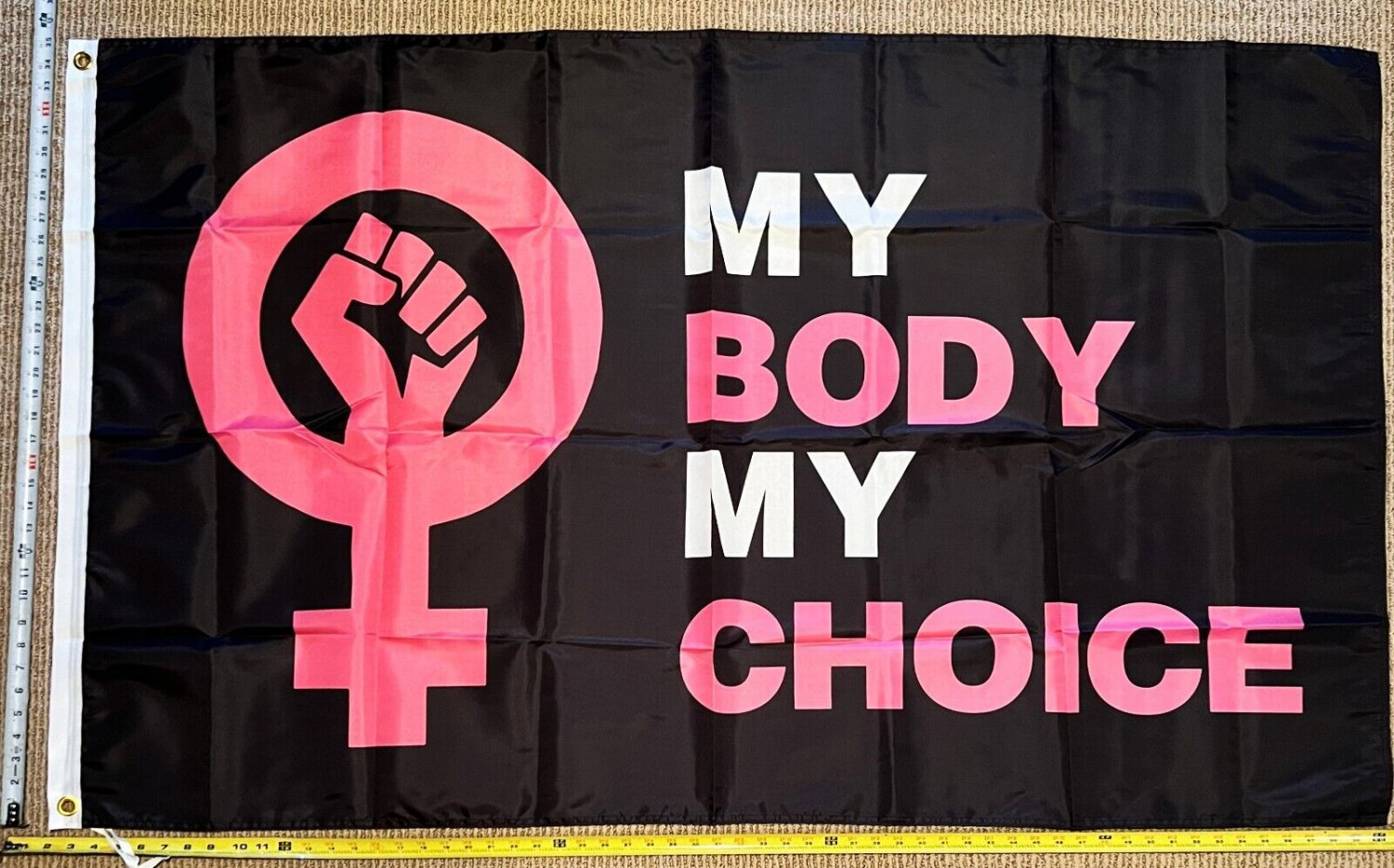 Pro Women Pro Choice Flag My Body My Choice Rights F USA Sign 3x5'