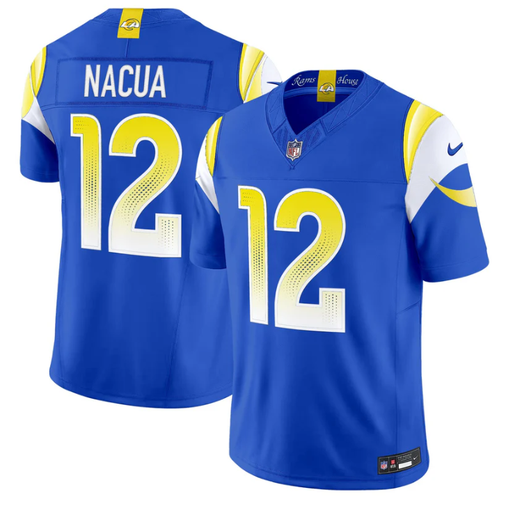 Puka Nacua Jersey #12 Rivalries 2025 Vapor Limited Stitched