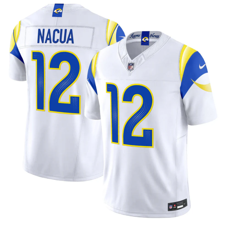 Puka Nacua Jersey #12 Rivalries 2025 Vapor Limited Stitched
