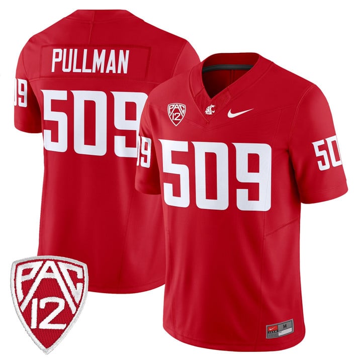 Pullman Jersey #509 Washington State Cougars 2025 Vapor Limited Stitched