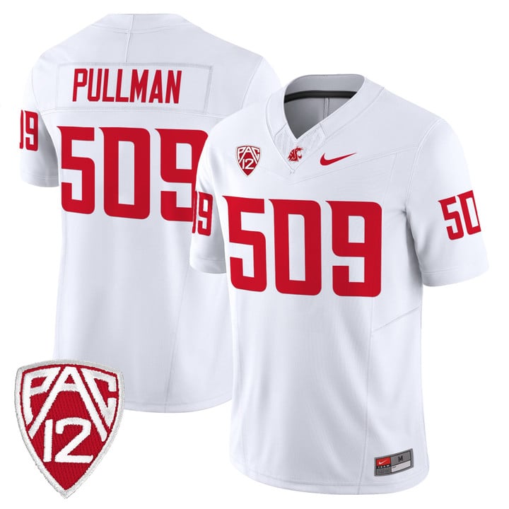 Pullman Jersey #509 Washington State Cougars 2025 Vapor Limited Stitched