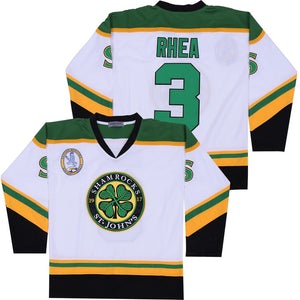 Ross The Boss Rhea #3 St. John s Shamrocks Hockey Jersey White