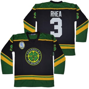 Ross The Boss Rhea #3 St. John s Shamrocks Hockey Jersey Black