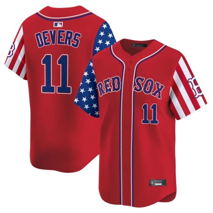 Rafael Devers Jersey #11 Boston Red Sox 2025 Memorial Day Vapor Premier Limited Stitched Red
