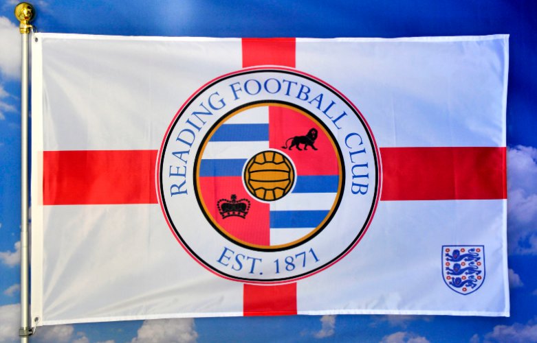 Reading F.C Football Club Flag 3x5ft Banner Polyester