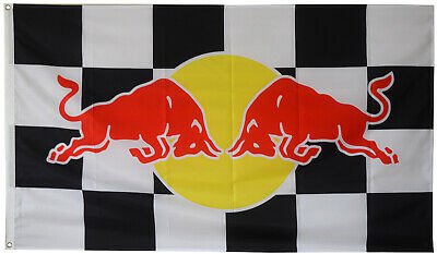 Red Bull White Red Flag 3X5 Ft Polyester Banner USA 90x150cm RedBull