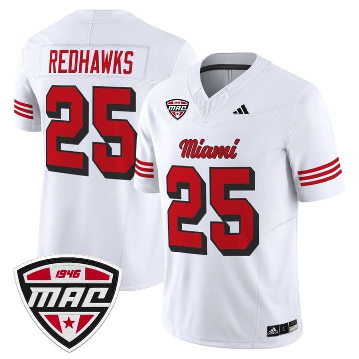 RedHawks Jersey #25 Miami OH RedHawks 2025 Vapor Limited Stitched