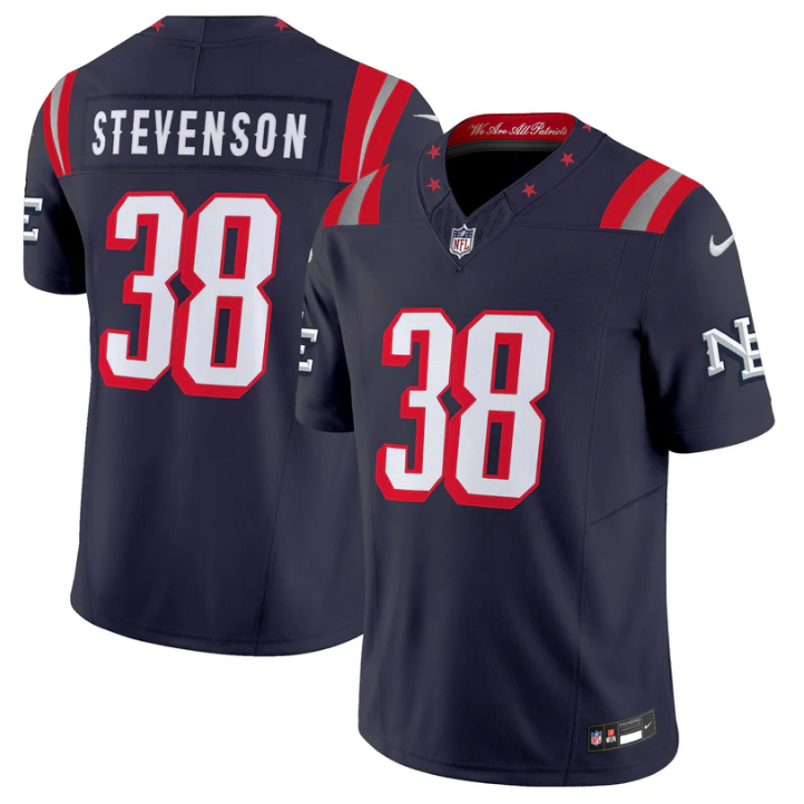Rhamondre Stevenson Jersey #38 Rivalries 2025 Vapor Limited Stitched