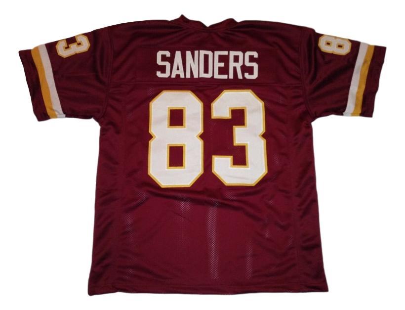Ricky Sanders CUSTOM STITCHED Unsigned Football Jersey Maroon