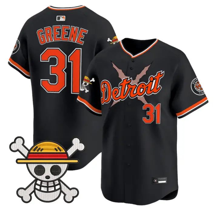 Riley Greene Jersey #31 Detroit Tigers One Piece Premier Stitched
