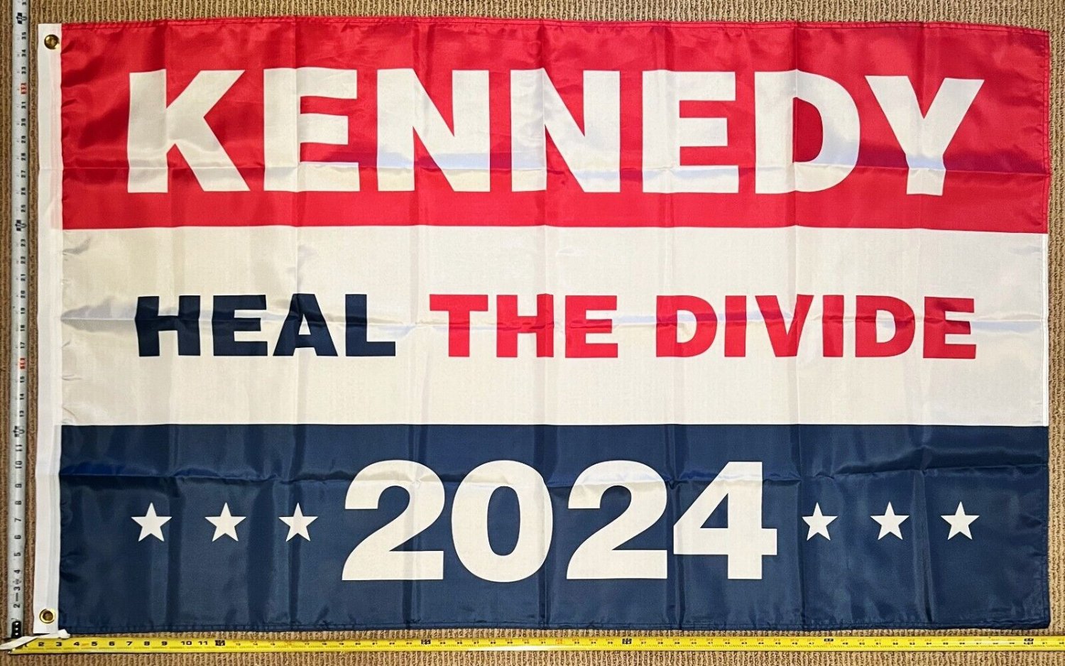 Robert Kennedy Flag 2024 Heal Democrat Save America USA Sign 3x5'