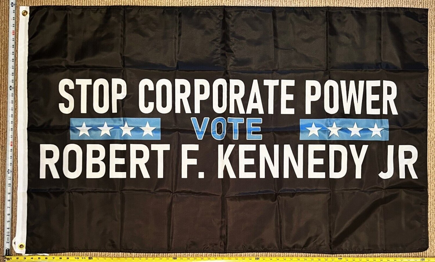 Robert Kennedy Flag RFK JR 2024 Stop Democrat America USA Sign 3x5ft