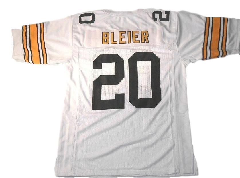 Rocky Bleier CUSTOM STITCHED Unsigned Football Jersey White