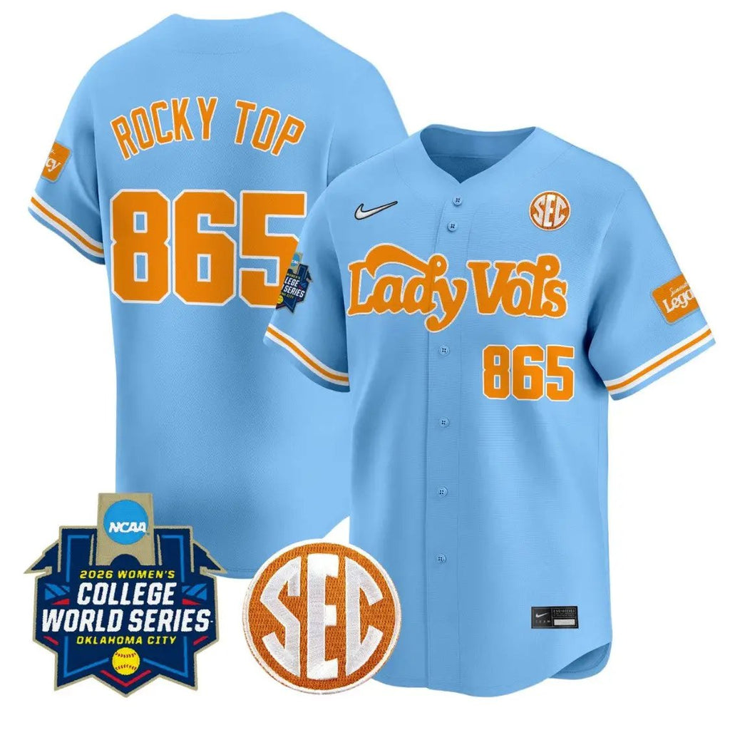 Rocky Top Jersey #865 Tennessee Vols Softball 2026 World Series
