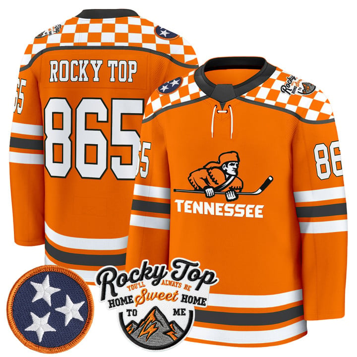 Rocky Top Jersey #865 Tennessee Volunteers 2025-26 Hockey Premium Stitched