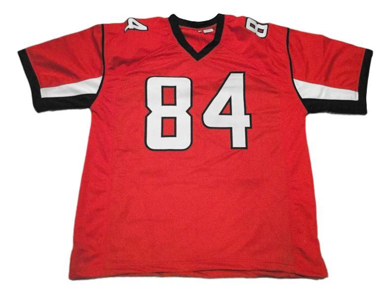 Roddy White CUSTOM STITCHED Unsigned Football Jersey Red